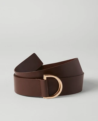 Ann Taylor AT Weekend D-Ring Belt Brown Women's