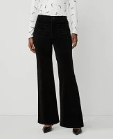 Ann Taylor The Petite Patch Pocket Corduroy Flare Pant Women's