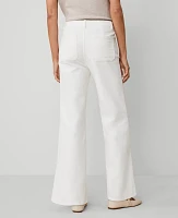 Ann Taylor The Petite Patch Pocket Corduroy Flare Pant Women's