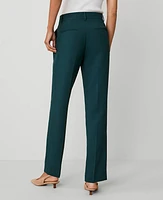 Ann Taylor The Straight Pant Deep Slate Green Women's