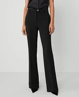 Ann Taylor The Petite Cuffed Tab Waist Trouser Women's