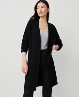 Ann Taylor Cashmere Open Cardigan Women's