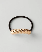 Ann Taylor Twisted Metal Hair Cuff Goldtone Women's