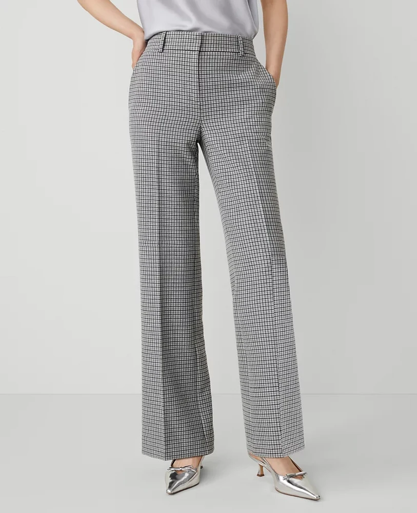 Ann Taylor The Petite Jayne Trouser Pant Houndstooth