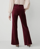 Ann Taylor The Petite Jayne Trouser Velvet Pant Women's