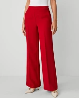 Ann Taylor The Wide-Leg Pant Fluid Crepe