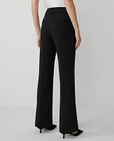 Ann Taylor The Trouser Pant Knit Crepe Black Women's