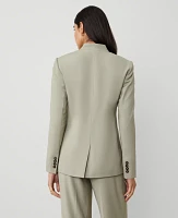 Ann Taylor The Collarless Blazer Seagrass Women's