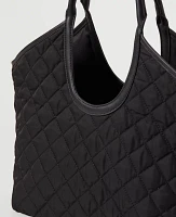 Ann Taylor Quilted Tote Bag Women's