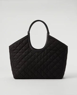 Ann Taylor Quilted Tote Bag Women's