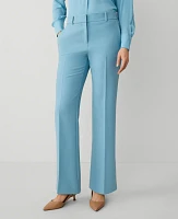 Ann Taylor The Petite Jayne Trouser Pant Twill Pristine Aqua Women's