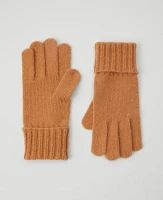 Ann Taylor Ribbed Glove Perfect Camel Women's