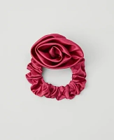 Ann Taylor Rosette Silk Scrunchie Women's