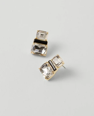 Ann Taylor Crystal Statement Stud Earrings Women's