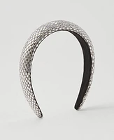 Ann Taylor Crystal Headband Silvertone Women's