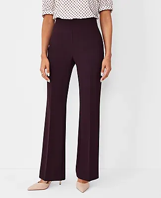 Ann Taylor The Side Zip Trouser Pant in Fluid Crepe