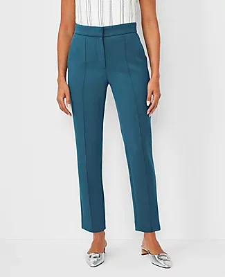 Ann Taylor The Petite Ankle Pant in Double Knit - Curvy Fit