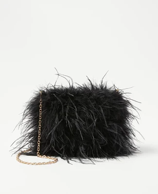 Ann Taylor Feather Bag Black Women's