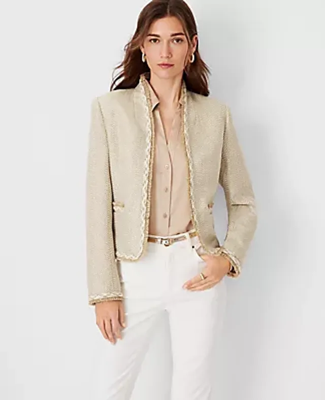 Milena Cropped Tweed Jacket – ASTR The Label