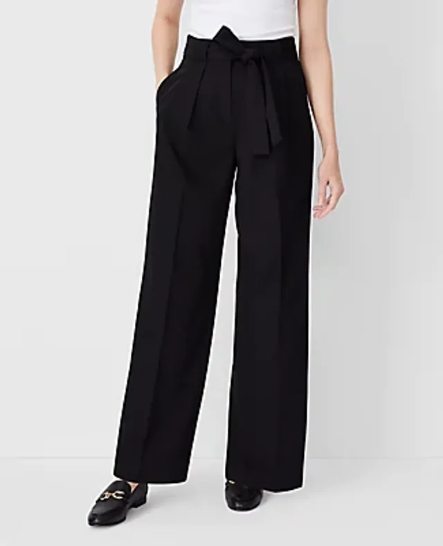 The Petite Pleated Wide Leg Pant