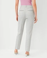 Ann Taylor The Petite High Rise Ankle Pant in Plaid