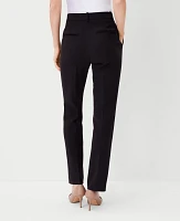 Ann Taylor The High Rise Sophia Straight Pant Black Women's