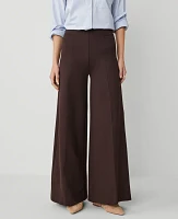 Ann Taylor The Petite Ultimate Wide-Leg Pant Pure Chocolate Women's