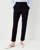 Ann Taylor The Tall Button Tab High Rise Eva Ankle Pant Women's