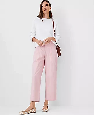Ann Taylor AT Weekend Relaxed Straight Pants