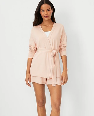 Ann Taylor Lounge Duster Pink Dust Women's