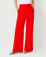 Ann Taylor The Palazzo Pant Linen Blend Women's