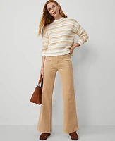 Ann Taylor The Patch Pocket Corduroy Wide Leg Pant Women's