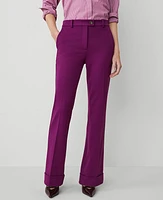 Ann Taylor The Cuffed Tab Waist Trouser Women's