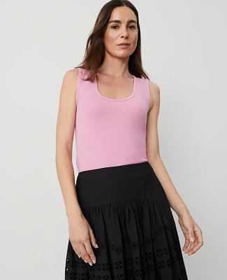Ann Taylor Modern Scoop Neck Tank Top Women's