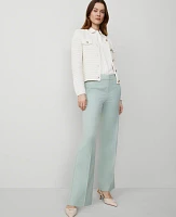 Ann Taylor The Petite Jayne Trouser Pant Green Lagoon Women's