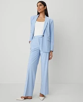 Ann Taylor The Straight Trouser Pant Brisk Blue Women's