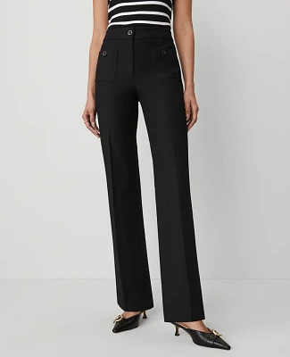 Ann Taylor The Patch Pocket Boot Pant — Curvy Fit Women's