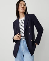 Ann Taylor Petite Modern Blazer Night Sky Women's