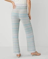 Ann Taylor The Petite Pull-On Wide-Leg Sweater Pant Women's