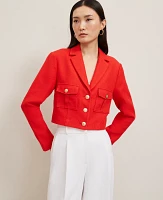 Ann Taylor Blazer Jacket Pique Women's