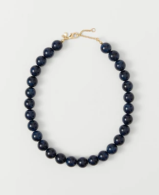Ann Taylor Stone Statement Necklace Night Sky Women's