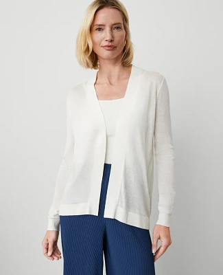 Ann Taylor Essential Open Cardigan Women's