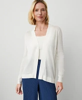 Ann Taylor Essential Open Cardigan Women's
