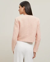 Ann Taylor Tweed Patch Pocket Jacket Women's