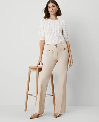 Ann Taylor The Petite Patch Pocket Boot Pant Women's