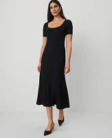 Ann Taylor Scoop Neck Sweater Dress Women's