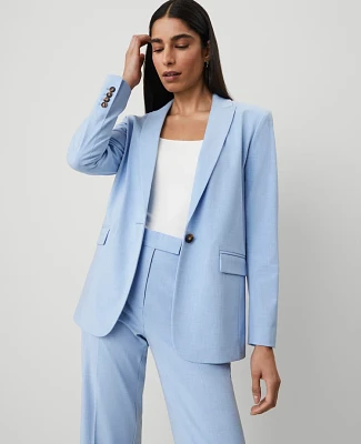 Ann Taylor The Petite Longline Blazer Women's