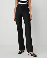 Ann Taylor The Petite Patch Pocket Boot Pant — Curvy Fit Women's