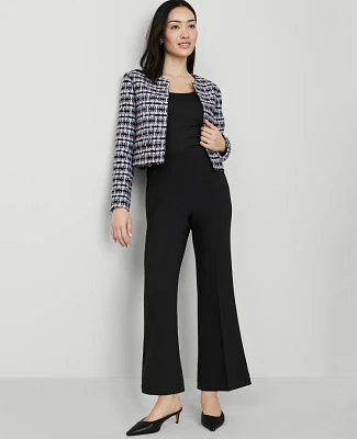 Ann Taylor The Petite Side-Zip Flare Pant Women's