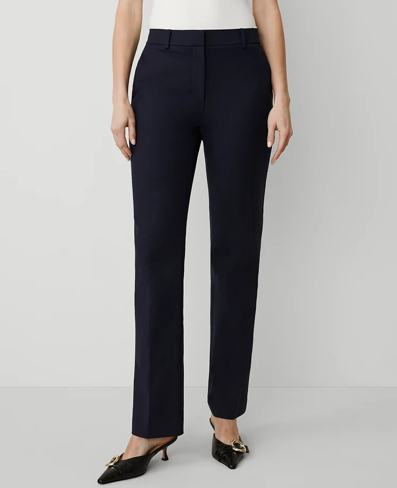 Ann Taylor The Trouser Pant Stretch Cotton — Curvy Fit Women's